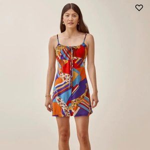 Reformation Vintage Patchwork Dress